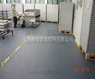 工廠車間環(huán)保pvc地膠，給您一個安全工作環(huán)境