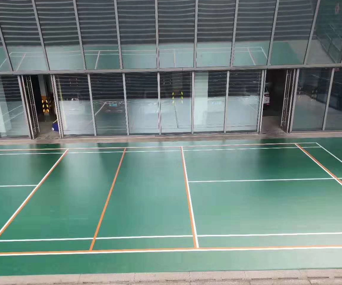 羽毛球場地膠選擇該注意哪幾點，問問騰方吧